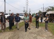 Wabup Sukabumi Didampingi Dinas PU Tinjau Jalan Ciambar dan Lokasi Terdampak Angin Puting Beliung di Cibunar Jaya