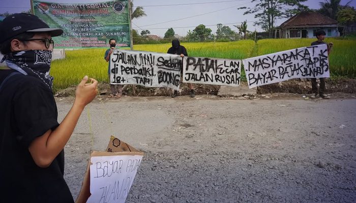 UPTD PU Pastikan Perbaikan Jalan Rusak di Cidahu Sukabumi Dimulai Juli 2025