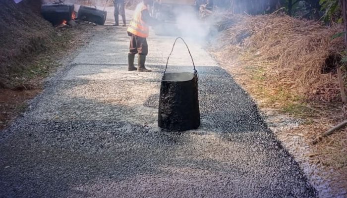 Dinas PU Sukabumi Aspal Jalan Pajagan-Cikiray, Tingkatkan Konektivitas Cikidang