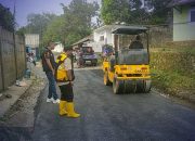 Dinas PU Sukabumi Tambal 1.000 Meter Jalan Parungkuda-Langbow, Jaga Kelancaran Akses Warga