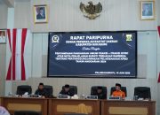 DPRD Sukabumi Gelar Rapat Paripurna Pertanggungjawaban APBD 2024, Fraksi Sampaikan Pandangan