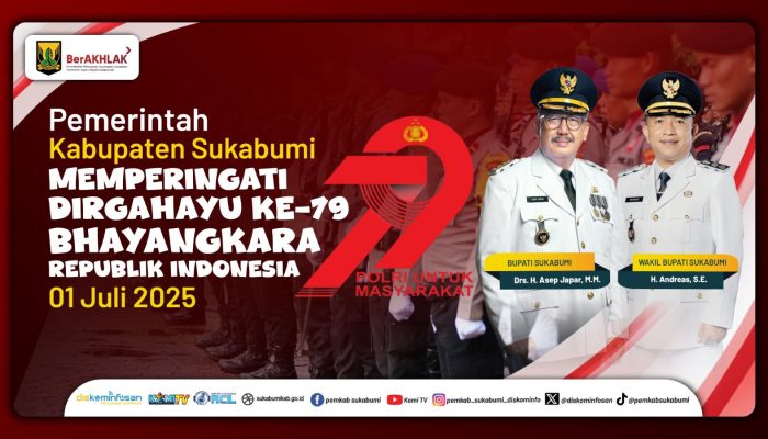 Pemkab Sukabumi Ucapkan Selamat atas Hari Bhayangkara Tahun 2025