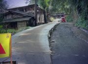 Jalan Pakuwon-Cipeuteuy Masih Basah, Warga Diimbau Tak Melintas Dulu