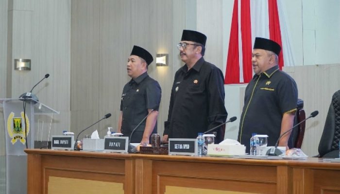 DPRD Kabupaten Sukabumi Gelar Rapat Paripurna dengan Agenda Terkait Pengelolaan Keuangan Daerah