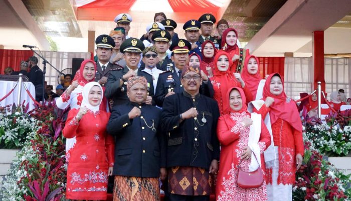 Upacara Peringatan HUT ke 80 RI, Ketua DPRD Kabupaten Sukabumi Turut Menghadiri
