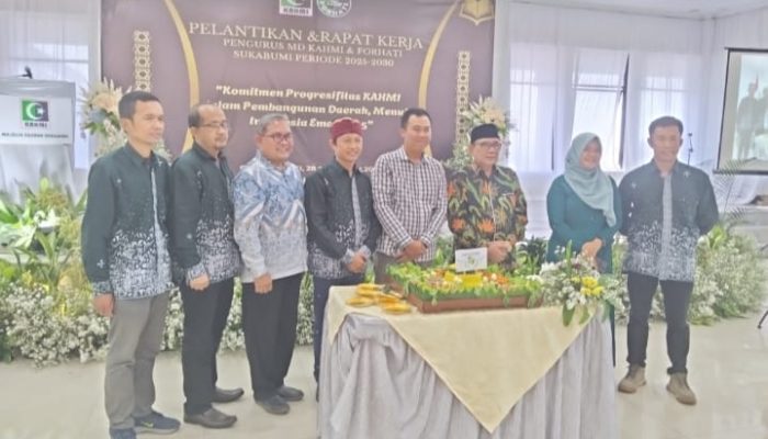 Aam Abdul Salam Resmi Dilantik jadi Presidium MD KAHMI Sukabumi 2025-2030