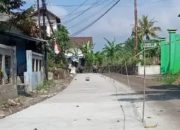 Betonisasi Jalan Benda–Duren Gede di Kutajaya Cicurug Dimulai, DPU Kabupaten Sukabumi Sampaikan Hal ini