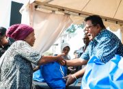 Wagub DKI Jakarta Hadiri Bazar Hemat PAM Jaya di Kelurahan Ancol.