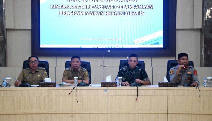 Pemerintah Kabupaten Sukabumi Gelar Rakor Lintas Sektor, Evaluasi pelaksanaan Program MBG