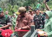 Bupati Bersama Pangdam III Siliwangi Meresmikan Jembatan Panel Garuda, Tekankan Dukungan untuk Pemerataan Pembangunan.