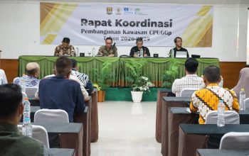 Dalam Rapat Koordinasi Pembangunan CPUGGp, Sekda menyoroti poin-poin penting dan strategis yang harus diperhatikan dalam pengembangan kawasan.