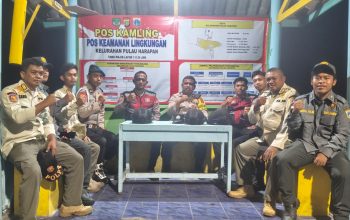 Polsek Kepulauan Seribu Utara Gelar Patroli dan Pengecekan Pos Kamling di Tiga Pulau, Pastikan Lingkungan Aman dan Kondusif