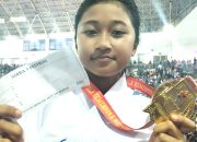 Siswi SMP Sukabumi Raih Medali Emas Karate di Kejuaraan Internasional Jakarta