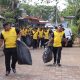 Polres Kepulauan Seribu Aksi Nyata! Kapolres Pimpin Korve Bersihkan Laut dan Dermaga Marina Ancol