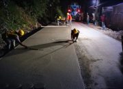 Dinas PU Sukabumi: Ruas Jalan Nagrak-Cibadak Dibeton dalam Program Rekonstruksi Jalan.