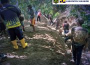 Banyak Tebing Longsor di Beberapa Wilayah, DPU Kabupaten Sukabumi Gercep Tangani