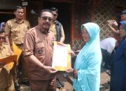 Pembangunan Huntap Nyalindung Selesai, Bupati Pesankan Perawatan Optimal pada Warga Penerima