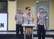 Kapolres Kepulauan Seribu Pimpin Apel Pagi, Tegaskan Disiplin Personel dan Ingatkan Soal Hindari Gaya Hidup Hedonis