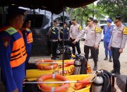 Kapolres Kepulauan Seribu Cek Posko Tanggap Darurat, Pastikan Kesiapsiagaan Hadapi Potensi Bencana