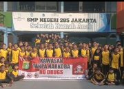 Polisi Sambangi SMPN 285 Pulau Untung Jawa, Ajak Siswa Berani Lawan Bahaya Narkoba