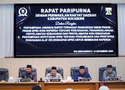 Rapat Paripurna DPRD Kabupaten Sukabumi Ke-42 Tahun 2025, Wabup Hadir dan Sampaikan Apresiasi dan Dukungan