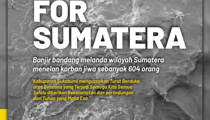 Pemkab Sukabumi : Pray For Sumatera
