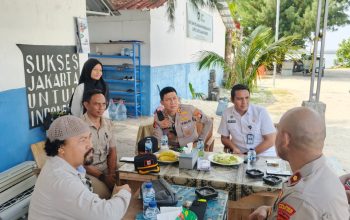 Jumat Curhat di Pulau Kelapa, Kapolres Kepulauan Seribu Tegaskan Waspada 3C dan Manfaatkan Layanan 110