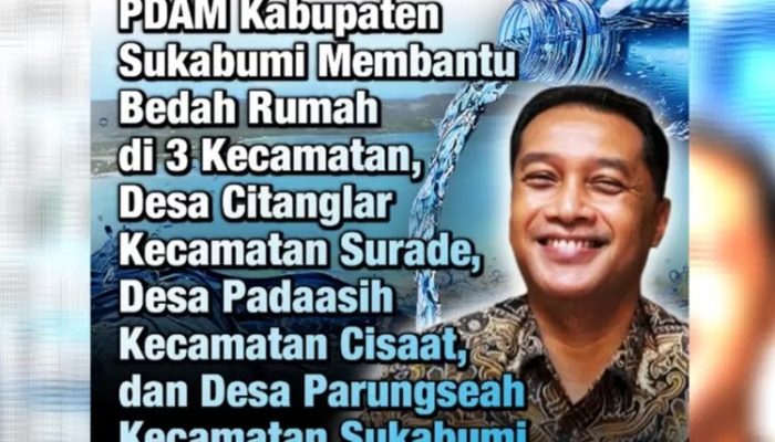 Perumda AMTJM Kabupaten Sukabumi Salurkan Bantuan Bedah Rumah di 3 Kecamatan, Komitmen Wujudkan Peningkatan Kesejahteraan Masyarakat