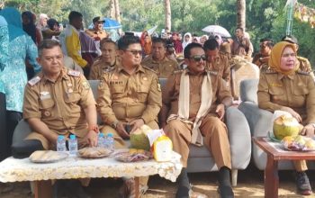 Kadis PU dan Kadis Perkim Dampingi Bupati Sukabumi dalam Peresmian Jembatan Gantung Leuwi Leuming