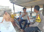 Sambang Humanis Bhabinkamtibmas Pulau Panggang, Warga Apresiasi Situasi Aman Selama Ops Lilin 2025