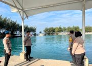 Strong Point Pagi Hari, Polisi Jaga Dermaga dan Sekolah Demi Keamanan Warga Kepulauan Seribu