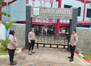 Polres Kepulauan Seribu Gelar Strong Point di Sekolah untuk Jaga Keamanan dan Ketertiban