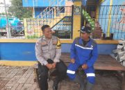 Sambang Warga di Pulau Lancang, Polisi Ajak Jaga Keamanan dan Waspada Cuaca Buruk