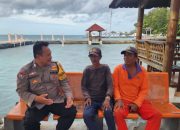Bhabinkamtibmas Pulau Pramuka Ajak Warga Jaga Kamtibmas dan Dukung Lingkungan Wisata Aman