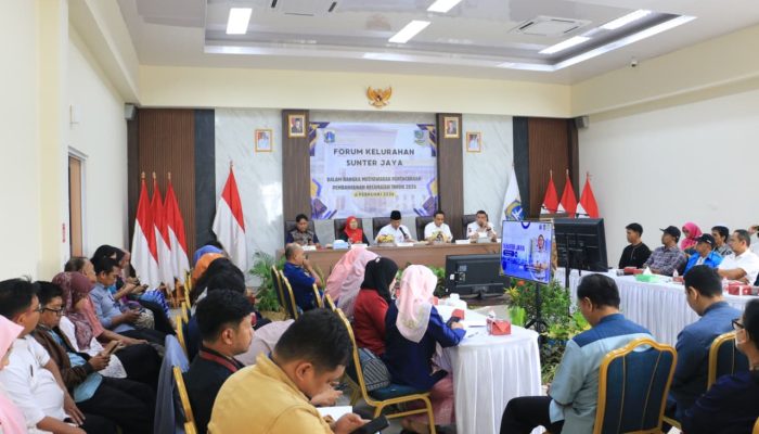 Forum Kelurahan Sunter Jaya Bahas 66 Usulan Pembangunan, Fokus Perbaikan Jalan dan Saluran Air