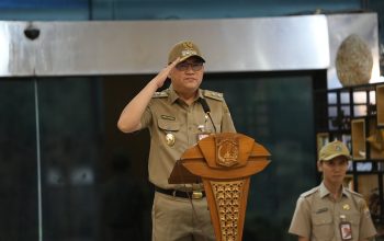 Wakil Wali Kota Jakarta Utara Pimpin Apel Pagi, Ingatkan Keselamatan hingga Persiapan Ramadan