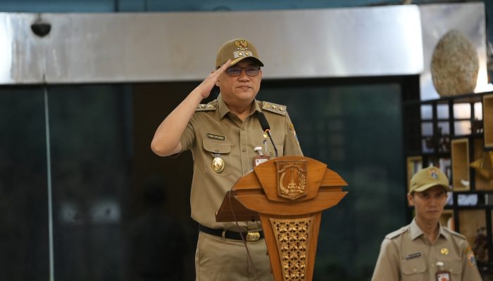 Wakil Wali Kota Jakarta Utara Pimpin Apel Pagi, Ingatkan Keselamatan hingga Persiapan Ramadan