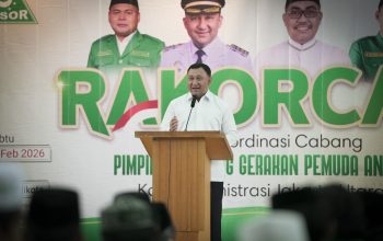 Hendra Hidayat Buka Rakorcab GP Ansor Jakarta Utara Tahun 2026