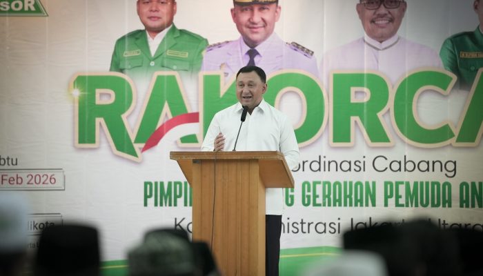 Hendra Hidayat Buka Rakorcab GP Ansor Jakarta Utara Tahun 2026