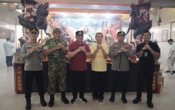 Walikota Jakarta Utara Bersama Forkopimko Lakukan Monitoring Perayaan Imlek, Pastikan Aman dan Kondusif 