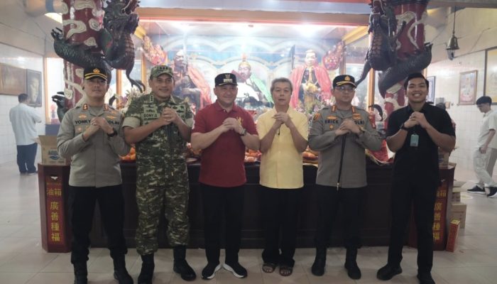Walikota Jakarta Utara Bersama Forkopimko Lakukan Monitoring Perayaan Imlek, Pastikan Aman dan Kondusif 