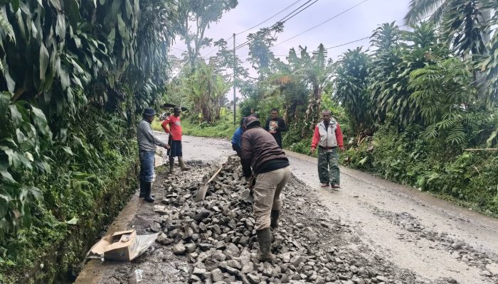 DPU Kabupaten Sukabumi Lakukan Penanganan Darurat Ruas Jalan Cipanas-Kabandungan untuk Cegah Laka Lantas