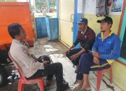 Bhabinkamtibmas Pulau Panggang Sambangi Warga, Ajak Jaga Kamtibmas dan Sosialisasikan Layanan 110