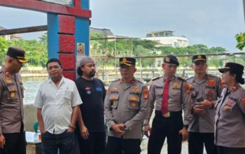 Polres Kepulauan Seribu Gelar Strong Point di Dermaga Marina Ancol, Utamakan Keselamatan Penumpang