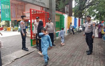Polres Kepulauan Seribu Rutin Gelar Strong Point di Dermaga dan Sekolah, Kapolres Tekankan Keselamatan dan Perlindungan Anak