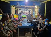 Patroli Malam Gabungan, Polsek Kepulauan Seribu Selatan Perkuat Siskamling dan Sosialisasikan Layanan 110