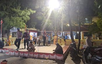 Patroli Malam Gabungan Polsek Kepulauan Seribu Utara Perkuat Siskamling dan Antisipasi Guantibmas