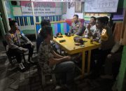Patroli Malam Gabungan Polsek Kepulauan Seribu Selatan Antisipasi Guantibmas dan Sosialisasikan Layanan 110