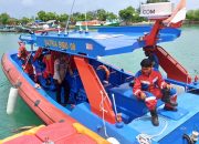 Respon Cepat Pengaduan Melalui 110, Polres Kepulauan Seribu Tindak Lanjuti KM Bimo Ruci Terombang-ambing di  Perairan Pulau Laki.