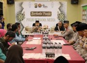 Polres Kepulauan Seribu Gelar Berbuka Puasa Bersama Media dan Santuni 10 Anak Yatim di Aula Wicaksana Laghawa